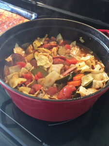 Quarantine Kitchen: Kielbasa Minestrone Soup